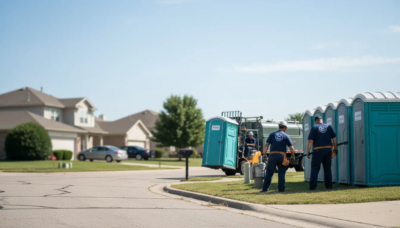Porta Potty Rental in Wapello, IA near me